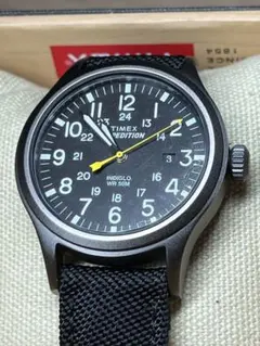 TIMEX EXPEDITION WR50m DAY 純正キャンバスベルト　稼働