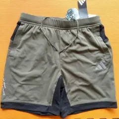 【新品 adidas オリーブ ショートパンツ L