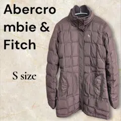 ✨️Abercrombie & Fitch✨️ダウンジャケット ブラウン系 Sのサムネイル