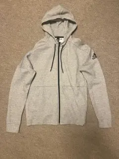 adidas グレー パーカー セットアップ スウェット Lサイズ