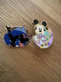 ディズニー カーニバル ピンバッチ クリスマス ミッキー ミニー チップ