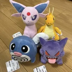 【タグ付き】ポケモン ぬいぐるみセット