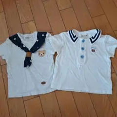 Piccino 80サイズ Tシャツ 2枚