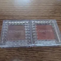 CEZANNE シングルカラーアイシャドウ 06, 09 2色セット