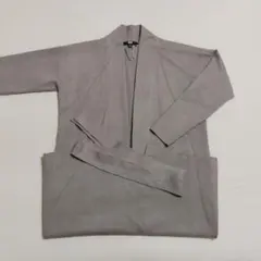 ユニクロ　UNIQLO　スフレヤーンベルテッドニットコート（ベージュ）