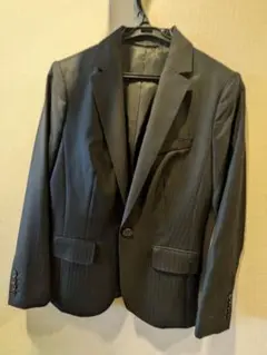 ユニバーサルランゲージ　ストライプ　スーツ　レディース サイズ40