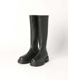 Heather インヒールストレッチロングブーツ