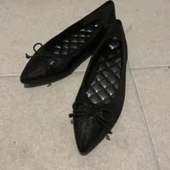 スパンコール　バレーシューズ　パンプス　Mサイズ