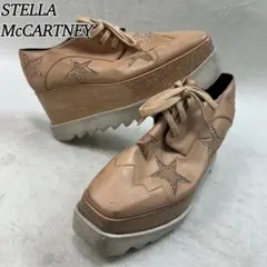 K382 22.5cm ステラマッカートニー ローファー ピンク レディース