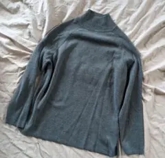 236 レディース グレー タートルネック セーター ニット 秋冬