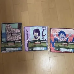 ワンピース一番くじタオル3枚セット