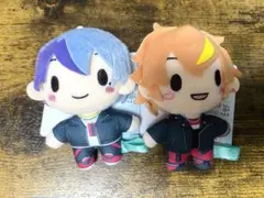 劇場版 プロジェクトセカイ ふわぷちマスコット 2種セット 青柳冬弥 東雲彰人