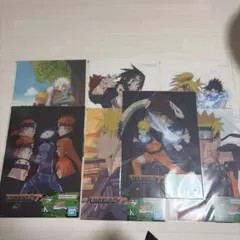 NARUTO キャラクターアート ポスター 7枚フルコンプ