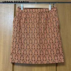 美品 URBAN RESEARCH ミニスカート 刺繍 ダマスク柄 Fのサムネイル