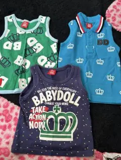 BABYDOLL 半袖タンクトップ 男の子