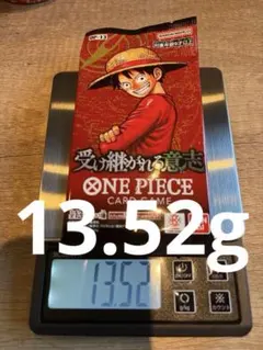Y*ん様 ONE PIECEカードゲーム　受け継がれる意志　1パック　13.52