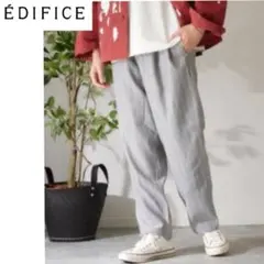 EDIFICE 3Dフィットイージーパンツ ベージュ L - メルカリ