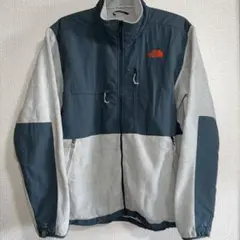 古着 THE NORTH FACE フリースジャケット グレー/ネイビー