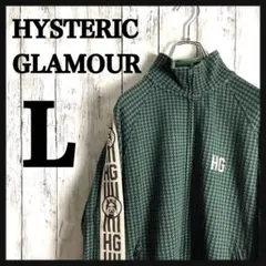 【入手困難】ヒステリックグラマー☆千鳥格子ヒスガール　トラックジャケット　美品