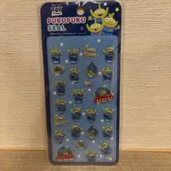 ぷくぷくシール　ディズニー　リトルグリーンメン　第二弾　ボンボンドロップシール