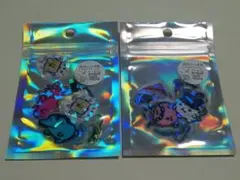 たまごっち オーロラ ホログラム加工のクリアシール 2枚 カミオジャパン