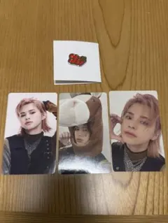 INI ポップアップ　ピンバッジ　トレカ　松田迅