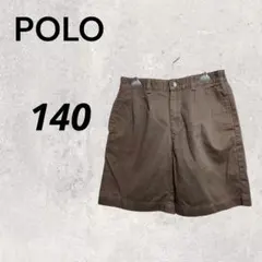 POLO CHINO ブラウン 140 ハーフパンツ チノ キレイめ パンツ 春