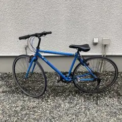 ルノー（RENAULT）シマノ6速 420mm クロスバイク BLUE - メルカリ