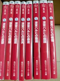 涼宮ハルヒの憂鬱 角川スニーカー文庫 8冊セット 谷川流