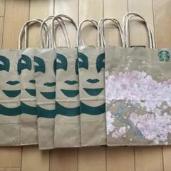 スターバックス 紙袋 6枚セット