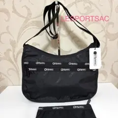 【未使用】レスポートサック　リサイクル　エコブラック　ショルダーバッグ　軽量