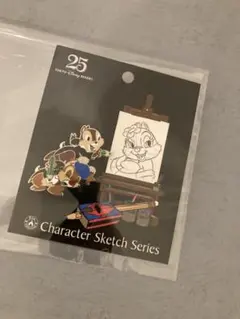 ディズニーランド／ピンバッジ／チップとデール