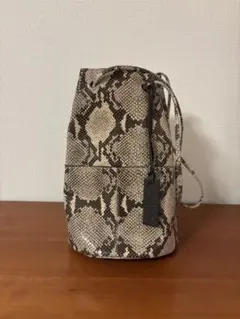 MARCO MASI ×allureville ハラコ巾着ショルダー レオパード 2026年最新 