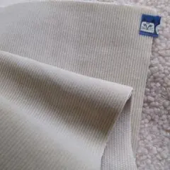 はぎれ□コーデュロイベージュ