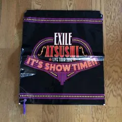 EXILE ATSUSHI  ビニール肩掛けエコバッグ