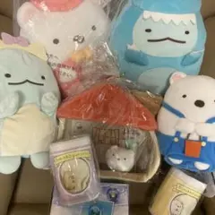 未使用or美品。すみっコぐらし ぬいぐるみ等 大量 まとめ売り