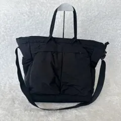【極美品】UNIQLO C 2way ユーティリティバッグ ブラック