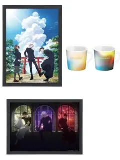 額入りアート マグカップ