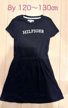 TOMMY HILFIGER ネイビー 半袖ワンピース 120〜130cm