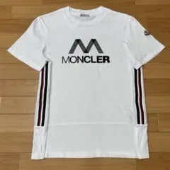 〔美品〕モンクレール　プリント　ワッペン　Tシャツ　S 国内正規品 5S421