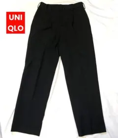 UNIQLO ユニクロ　パンツ イージーパンツ　ストレート　S 黒