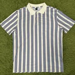 SHEIN ストライプ ポロシャツ L