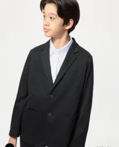 ユニクロ■ジャージージャケットスーツ&シャツ■160