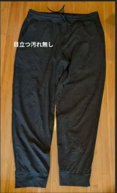 UNIQLO メンズ Lサイズ ストレッチジョガーパンツ オリーブカーキ