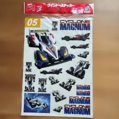 CYCLONE MAGNUM ウィンドーステッカー 05 TOMYc