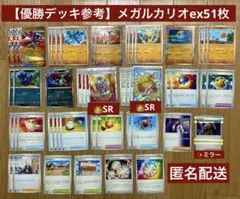 【優勝デッキ参考】メガルカリオexデッキ　51枚まとめ売り　デッキパーツ