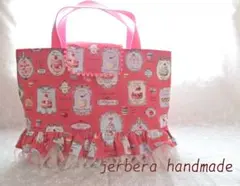 ❤︎レッスンバック　ハンドメイド　スイーツ柄　YUWA❤︎