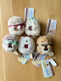 すみっコぐらし チョコレートすみっコ てのりぬいぐるみ 5点セット【新品未使用】