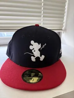 65New Era 59FIFTY ミッキーマウスキャップ 7 1/8