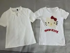 シャツ　トップス　2枚セット　Sサイズ
